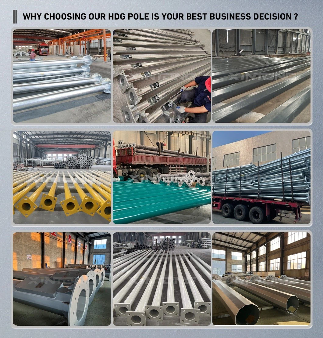 Galvanized pole 03 Galvanized pole 03