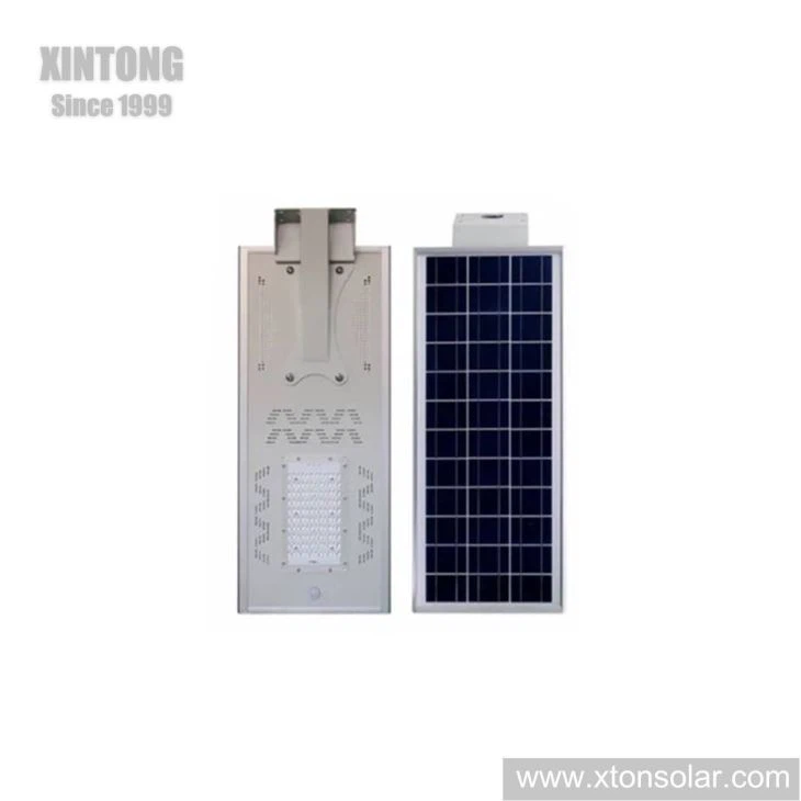 20W Mono Crystalline Solar Panel Motion Sensor All In One Solar LED Street Light