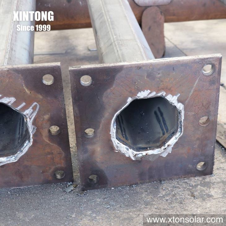 9 Mtr Spiral Welded Traffic Signal Steel Pipe Pole 9 Mtr Spiral Welded Traffic Signal Steel Pipe Pole