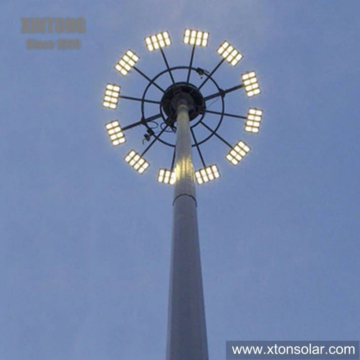 Auto Lifting System 20/25/30m High Mast Lighting