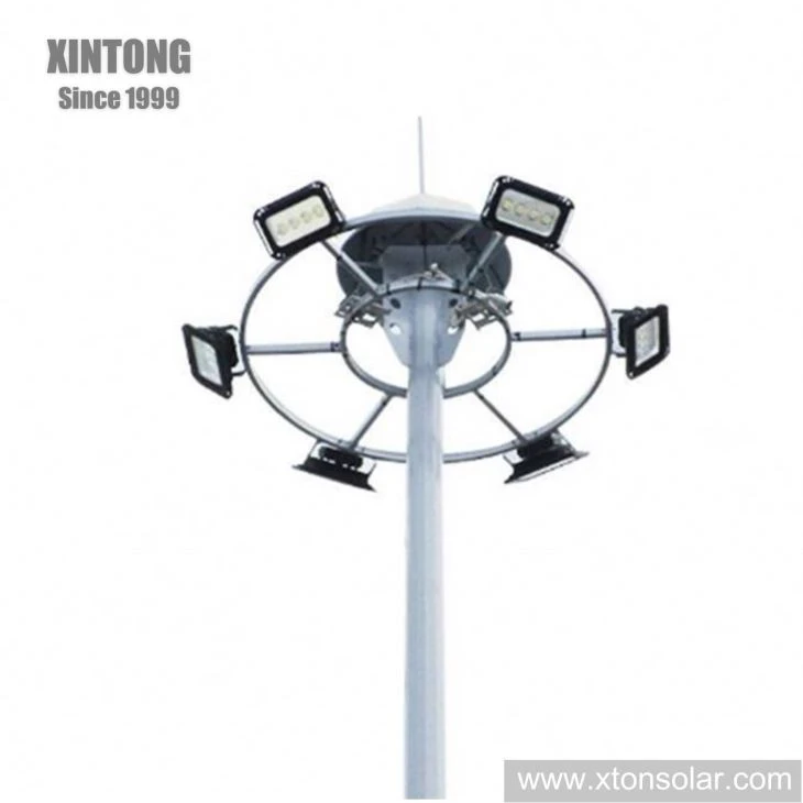 Customized Airport Using 25m Auto Lifting High Mast Light