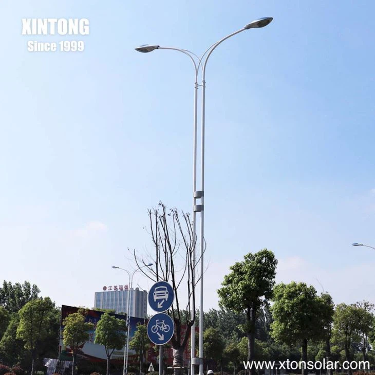 Modern Home Solar LED Street Lamp Post Pole